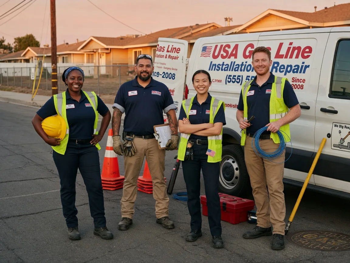 Gas Line Installation company in Fort Mckavett, TX